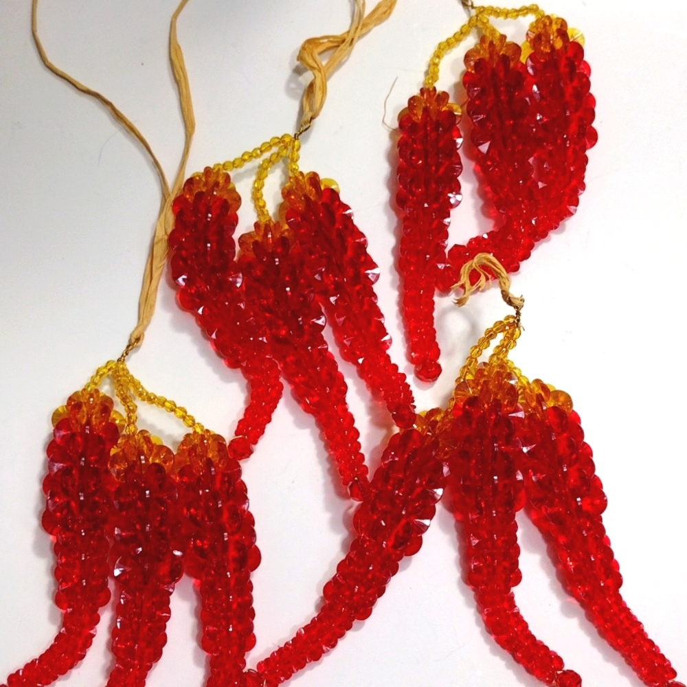 Chili Peppers Ornaments 🌶️